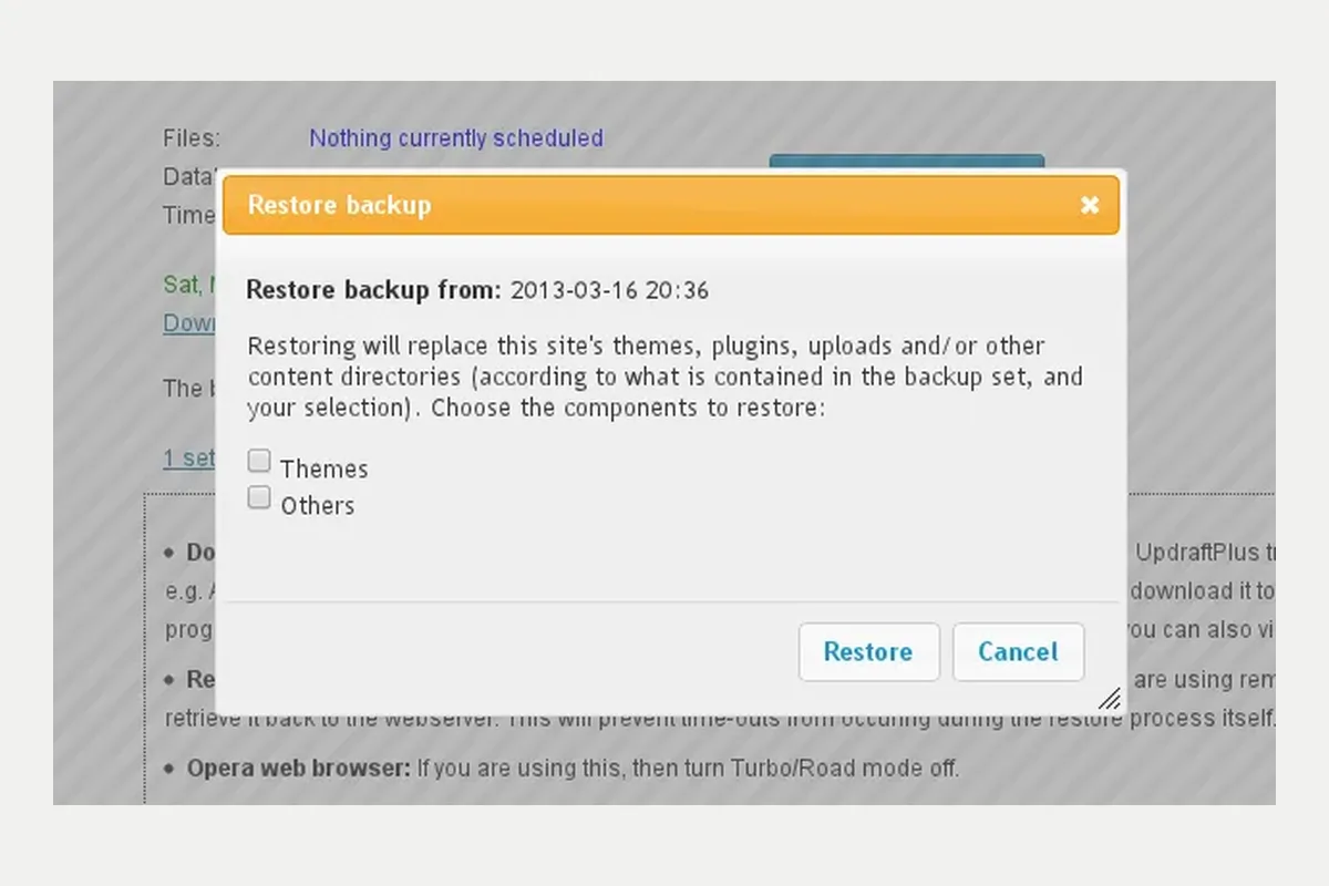 Backup now & incremental — UpdraftPlus Premium Backup now & incremental — UpdraftPlus Premium