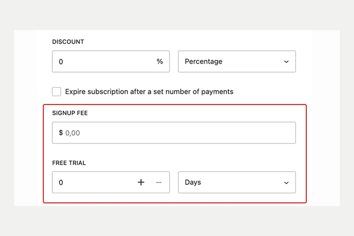 Free trials & sign-up fees — WooCommerce Subscriptions Free trials & sign-up fees — WooCommerce Subscriptions