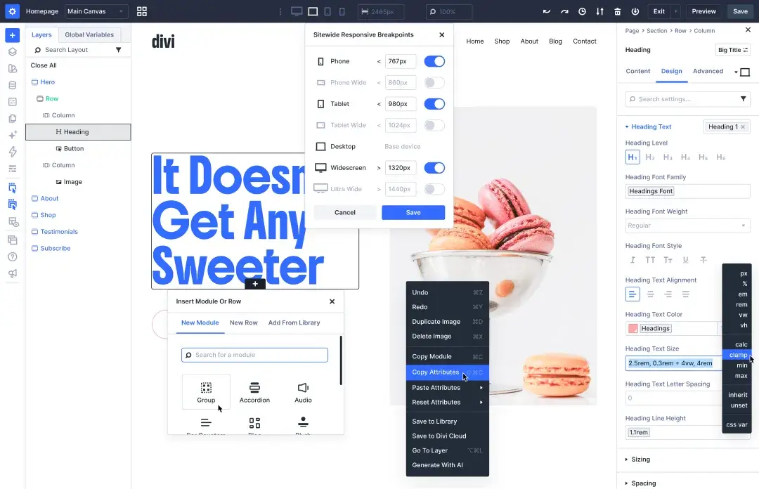 200+ modules — Divi 200+ modules — Divi