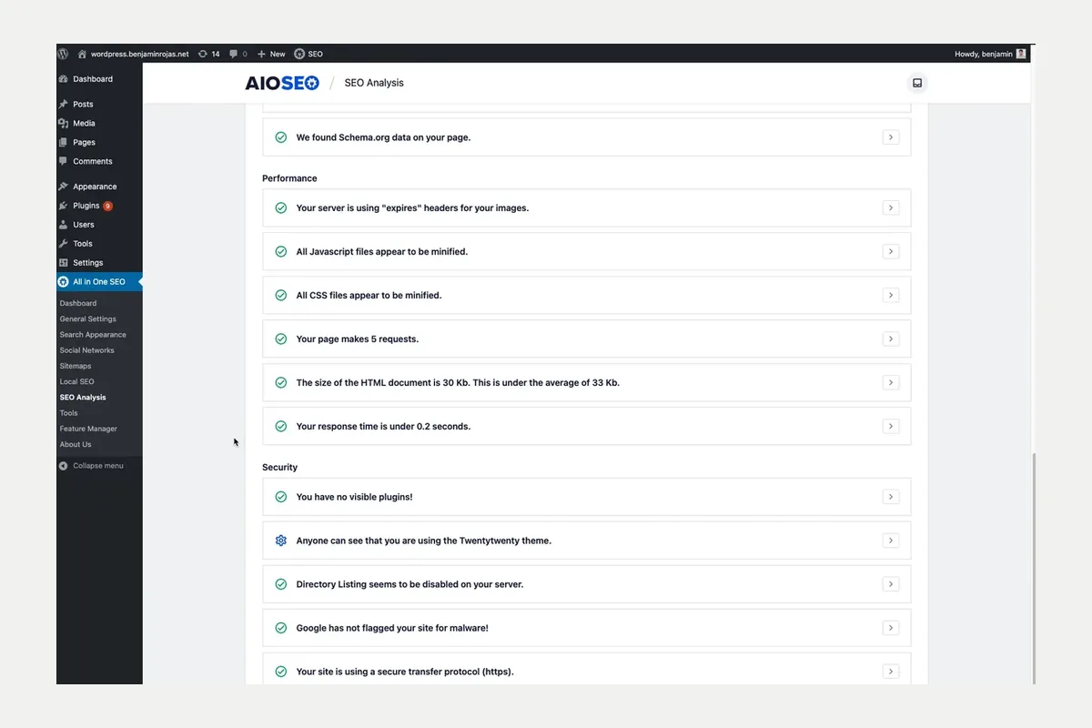 SEO site audit — All in One SEO Pro SEO site audit — All in One SEO Pro