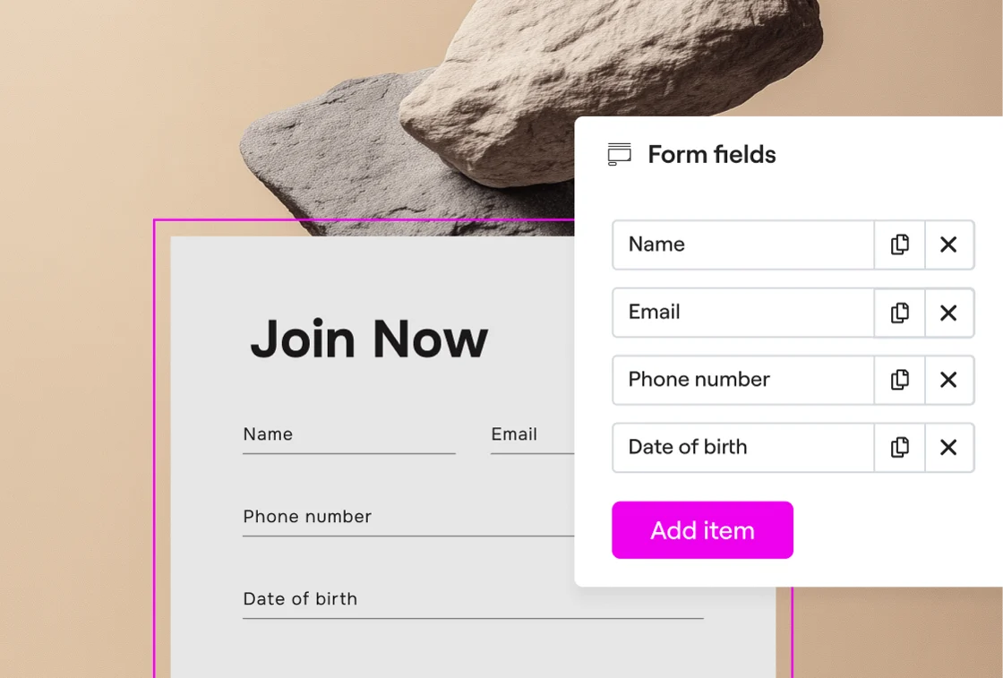 Elementor Pro Form Builder creating a contact form with custom fields
